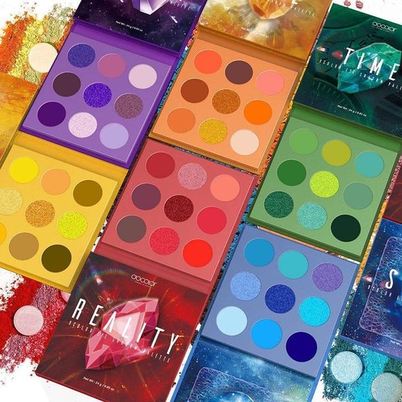 Docolor Gemstone  Palette 54 Colors Matte Glitter Profession  Eye Shadow - Picture 2 of 9